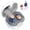 RED BLUE, variant on Personal sound in-ear amplifier with portable charging case, noise reduction, adjustable volume, suitable for seniors