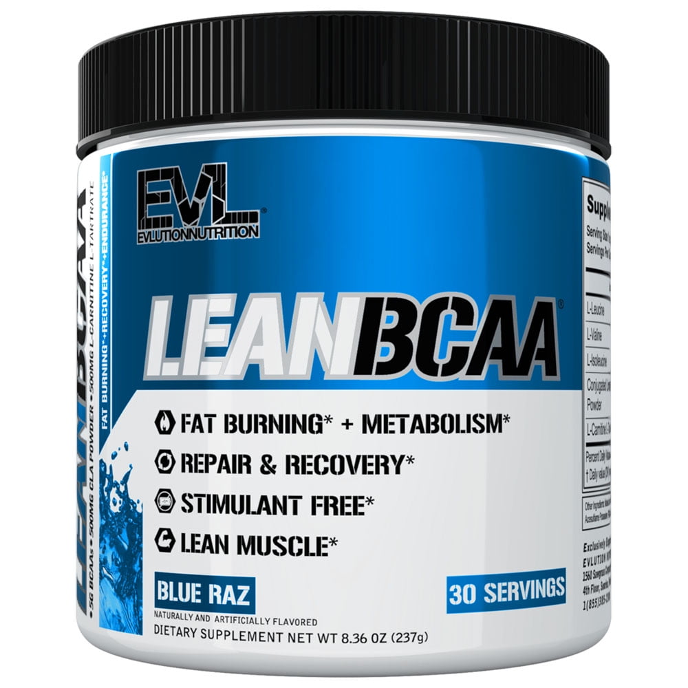 BCAA Fat Burner with CLA & LCarnitine Evlution Nutrition LeanBCAA