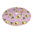 thumbnail image 2 of Bingfone Christmas Tree Skirt Mat Christmas Decoration Interior 30"-Different Avocados, 2 of 8