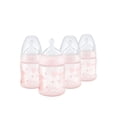 thumbnail image 1 of Biberón NUK Smooth Flow 150 ml, pack de 4, rosa, 1 of 5