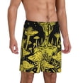 thumbnail image 2 of Fotbe saucerman Mushroom Forest Pajama Shorts for Men, Men's Pajama Bottoms, Sleepwear,Short Pajama Pants-X-Large, 2 of 9
