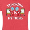 thumbnail image 3 of Dr. Seuss - Teaching Is My Thing - Women's Short Sleeve Graphic T-Shirt, 3 of 6