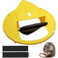 thumbnail image 1 of Trampa para ratones, balde para ratas, tapa deslizante, trampa para ratones, tapa abatible, compatible con matamoscas, equilibrio, para interiores y exteriores, reinicio automático, trampa, 1 of 5