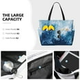 thumbnail image 3 of Honeii Abstract Ocean Waves for Tote Bag with Adjustable Strap,Beach Bag, Waterproof Sandproof Beach Tote Bag, Large Capacity Foldable Beach Bags, 3 of 7