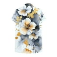 thumbnail image 5 of Ailaofu Women's Summer Short Sleeve Tunic Plus size ladies shirts Floral Blouse Loose Flowy Tops for Leggings, 5 of 6