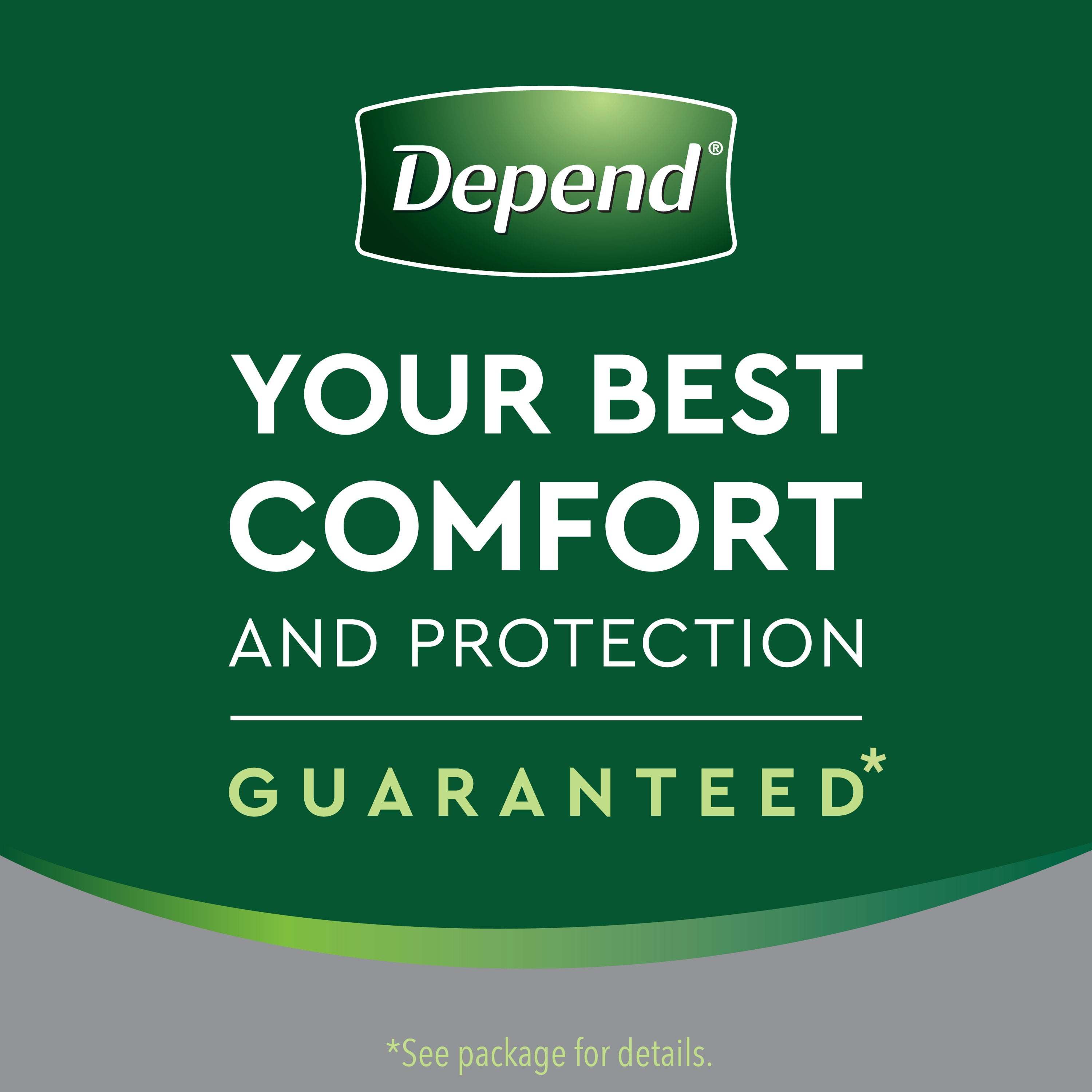 Depend Fresh Protection Disposable Underwear Male Waistband Style Large, 47926, Maximum, 34 Ct