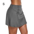 thumbnail image 3 of Qarigey de natación Pantalones cortos de natación Traje de playa Pantalones antideslizantes Mano de obra fina Lavable Piel atractiva Prendas para la parte inferior del cuerpo Gris S, 3 of 6