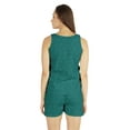 thumbnail image 5 of Bimba Womens Solid Sleepwear Set 2 Pcs Short & Top Casual Nightwear Loose Fit Loungewear, 5 of 7