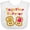 AA-White, variant on Inktastic Together Forever- Peanut Butter and Jelly Boys or Girls Baby Bib