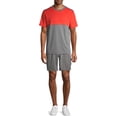 thumbnail image 2 of Russell Men's and Big Men's Active Colorblocked T-Shirt, up to Size 5XL, 2 of 6