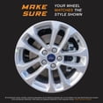 thumbnail image 3 of PacRim 7200-GB 17" Ford Escape (2020-2022) Gloss Black Wheel Skin Set, 3 of 6