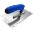 thumbnail image 1 of GHSDFBB Tile Trowel 0.3"x0.3" | Best Stainless Steel Square Notched Trowel | Toothed Smoothing Tool., 1 of 7
