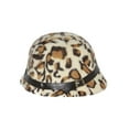 thumbnail image 1 of Chapeau Cloche à Imprimé Animal Angora pour Femmes, Crème, 1 of 1