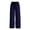 Navy, variant on Girls Loose Fit Pocketed Straight Leg Pants For Kids Everyday Trousers With Easy Fit And Spacious Pockets For Girlish Freedom ,School Uniform Girls Pants /Size 7-8 Years(Black)