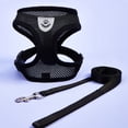 thumbnail image 2 of Langgg Adjustable Mesh Breathable Dog Harness Pet Vest Rope Dog Strap On Chest Strap Set For Poodle Puppy, 2 of 8