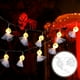 thumbnail image 3 of KAKOWELY Cadena de luces colgantes de fantasmas de Halloween, cadena de luces colgantes para festivales, decoración de fiestas, suministros sin batería, 3 of 5