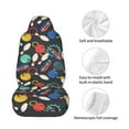 thumbnail image 4 of Wukai Bowling Ball Full Set Car Seat Covers with Soft Padding Universal Auto Front Seats Protector and Cushion Mat, 4 of 5