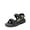 BLACK/GREY, variant on Men’s Arch Support Hiking Sandals Sport Outdoor Athletic Comfortable Summer Beach Water Sandals