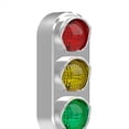 thumbnail image 2 of Mini Luz de Señal de Motocicleta Roja y Verde, Lámpara de Semáforo para Montar en el Manillar de la Motocicleta, Accesorios para Herramientas de Ciclismo., 2 of 5