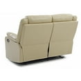thumbnail image 4 of Glory Furniture Ward Faux Leather Upholstered Double Recliner Loveseat in Putty, 4 of 5