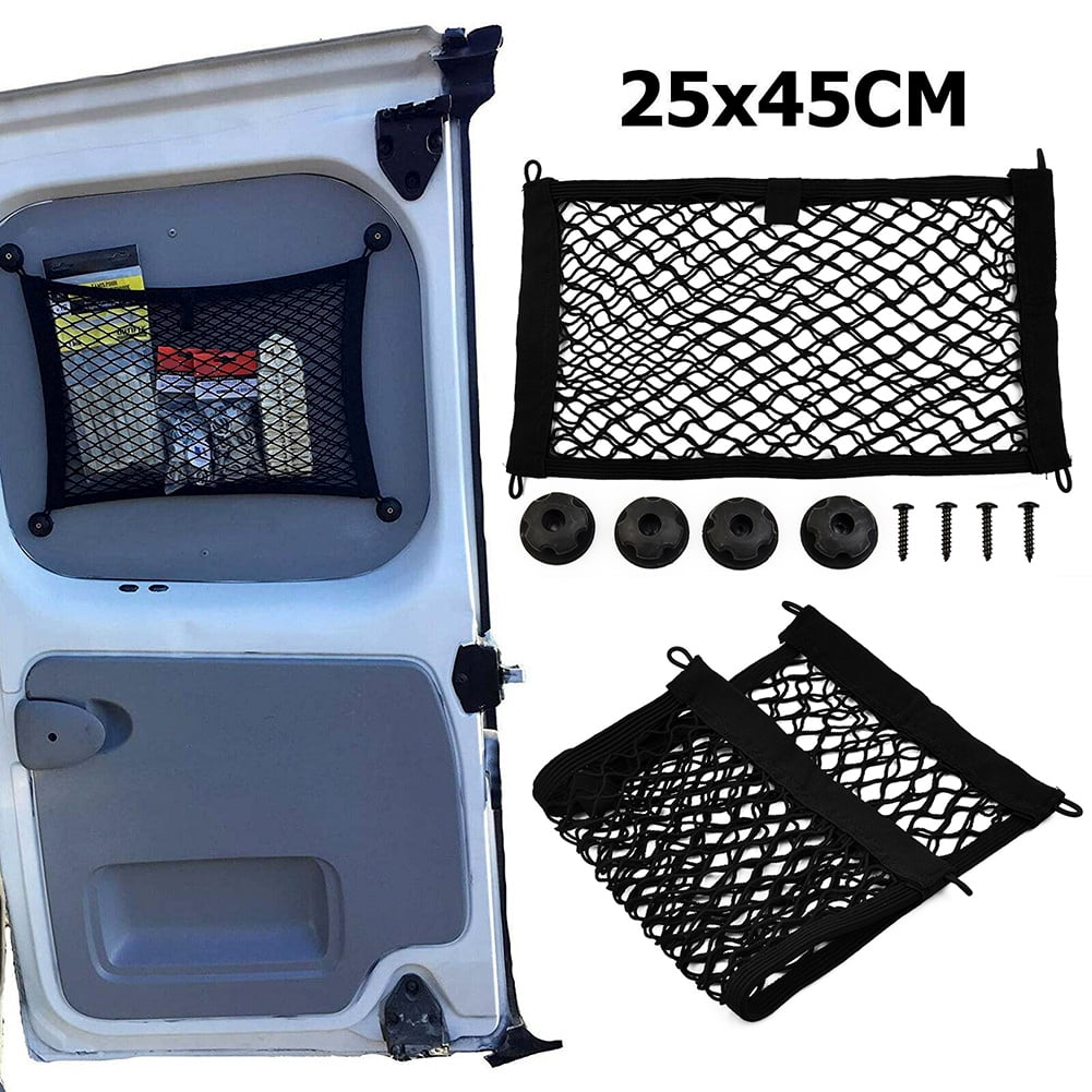 1X Large Elastic Storage Net For Cargo RV Motorhome Mobile Home Caravan Boat Car Storage Plastic Net Interior Car Accessories ,RV Universal Fit