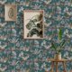thumbnail image 2 of GrandDeco - Papel Pintado de Pared Jungle Fever Diseño Leopardo (Cerceta), 2 of 2