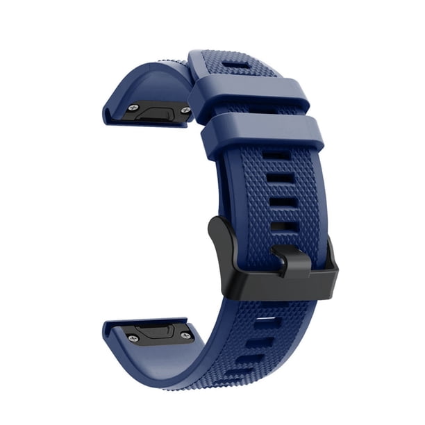 22MM Correa de silicona - Cierre rápido, cómoda, para relojes sport/lujo