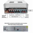thumbnail image 5 of 12V 30A 360W, DC Universal Regulated Switching Power Supply, Converter AC 110/220V to DC 12 Volt LED Driver, 5 of 5