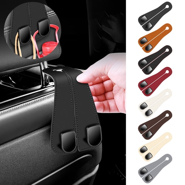 onlyliua Liquidación de Rebajas de Hoy Ganchos para Coche Ganchos Dobles Ganchos para Respaldo de Asiento de Coche Bolsas Colgantes para Almacenamiento En Asiento Delantero Del Coche