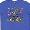 thumbnail image 4 of Inktastic Mardi Gras Masks and Beads Youth T-Shirt, 4 of 5