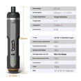 thumbnail image 5 of Lerpwige 7 Speed Electric Screwdriver Compact Cordless Rechargeable Built In LED Light, 5 of 14