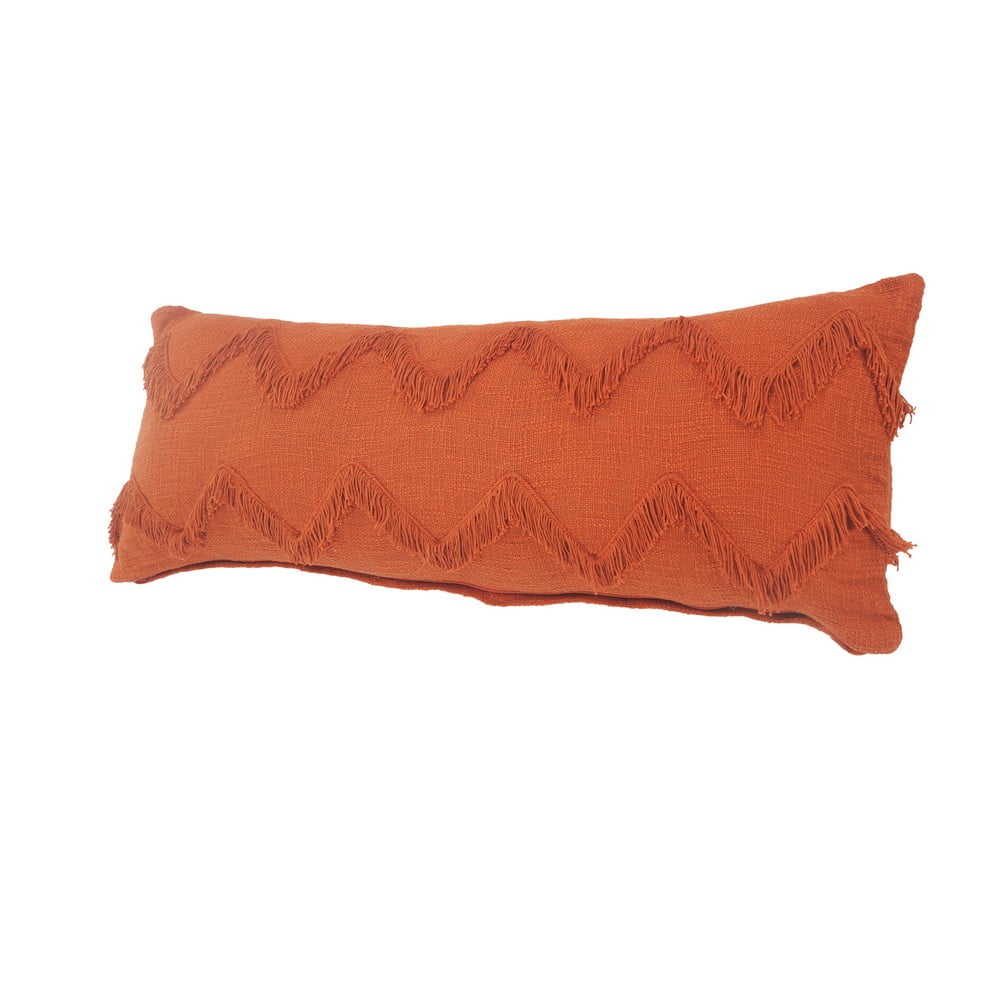 Clay Orange XL Lumbar Bed Pillow - H U N T E D F O X