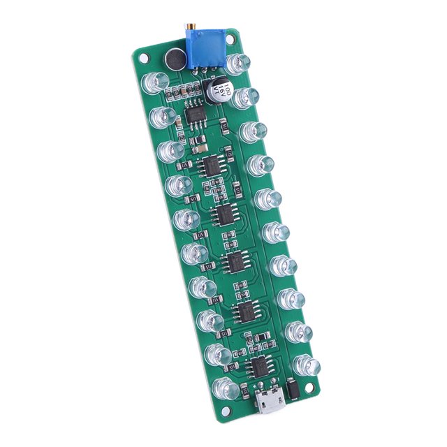 Medidor música Analizador pantalla LED DC 5V-12V