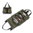 thumbnail image 4 of Estuche Herramientas Portátil Cgtredaw Lona para Carpintero Electricista Verde, 4 of 9