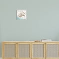 thumbnail image 2 of Stupell You Me & Sea Beach Starfish Romance Landscape Painting White Framed Art Print Wall Art, 2 of 7