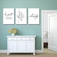 thumbnail image 6 of 3Pcs Framed Bible Verse Canvas Wall Art Christian Scripture Posters Prints Inspirational Wall Decor Pictures Paintings for Living Room Bedroom Home Decoration, Ready to Hang, 6 of 6