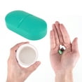 thumbnail image 4 of Unique Bargains 1 Pc 6 Grids Capsule Type Pill Case Portable for Travel Light Blue, 4 of 6