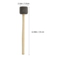 thumbnail image 2 of QUMIIRITY 2Pcs Dark Gray Wood Rhythm Sticks for Beginners and Practice, 2 of 8