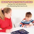 thumbnail image 4 of Set de arte ArtCreativity Deluxe para niños con 101 piezas y libro, 4 of 8