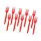 thumbnail image 4 of 10 piezas de vajilla desechable para fiestas de Halloween, color rojo, para cenas y bodas Tenedores, 4 of 8