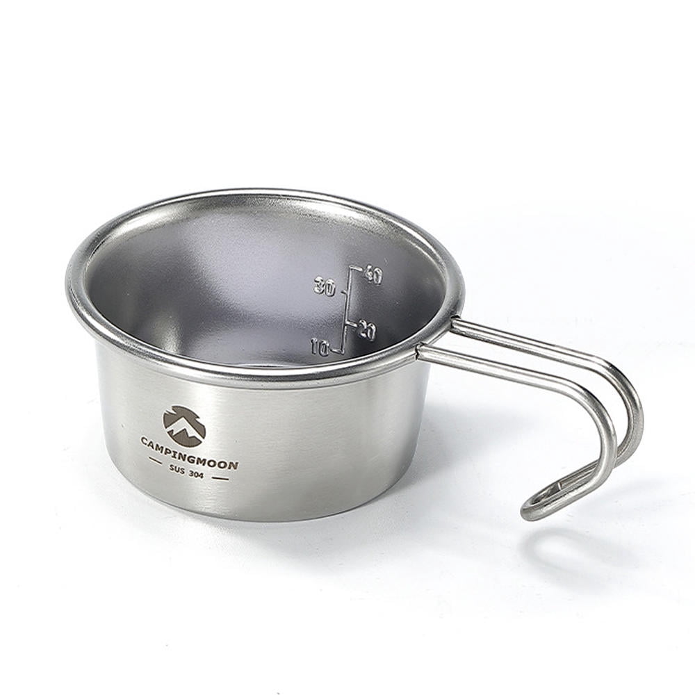 Ozark Trail 15oz Stackable Stainless Steel Coffee Mug, Silver