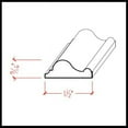 thumbnail image 7 of EWPM17 Panel Molding 1-1/2" wide x 9/16" Trim. Unfinished, 7 of 7