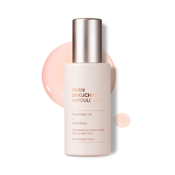 CU Dr. Solution PDRN Ampolla Cuidado de la piel coreano con ADN de salmón Bakuchiol a base de plantas Hidratante Bífida y colágeno Cuidado de la piel coreano Ampolla de suero PDRN 35 ml (1.01 fl. oz.)