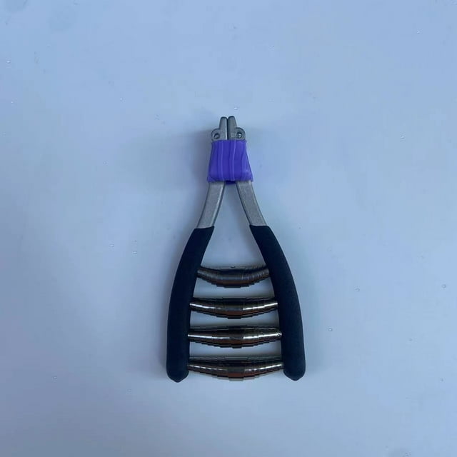 Outil Fixe Durable Fait Main pour Machines de Cordage de Raquettes de Badminton et de Tennis - Coussinets de Soulagement de Pression à Quatre Ressorts avec Design Compact Efficace, Noir