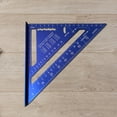 thumbnail image 1 of Regla de triángulo de 7 pulgadas Alta precisión de 90 ° Triángulo Carpenter Corriente cuadrada Métrica Métrica Anguler Imperial Ruler para carpintería de carpintería, 1 of 8