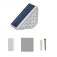 thumbnail image 1 of Lefu LED Solar Step Lights Triangle Powered Stair Lights for Stair Deck Front Step, 1 of 9