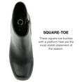 thumbnail image 3 of Journee Collection Womens Mollie Square Toe Platform Ankle Booties, 3 of 7