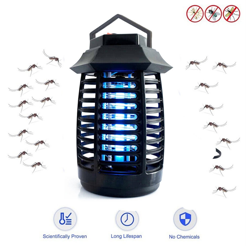 Electronic Mosquito Killer Lamp Removable UV Purple Light Wave Light