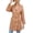 Khaki, variant on ZVNAΖH Women's Professional Blazer Slim Fit Long Sleeve Double Breasted Jackets Solid Color Lapel Collar Blazer Jacket with Belt