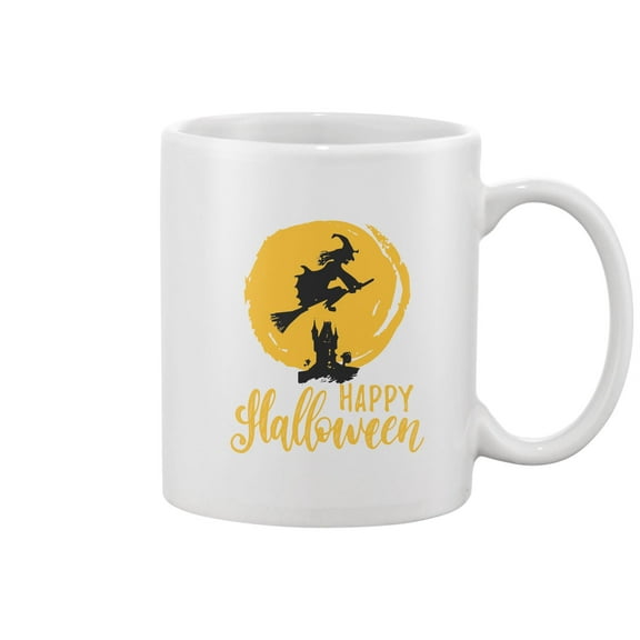 Witch Happy Halloween Mug -Image by Shutterstock